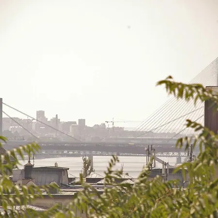 Bridge Apartment Belgrado Esterno foto